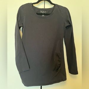 ❗️DONATING SOON Bump Start by Motherhood Maternity Black Long Sleeve T-shirt M